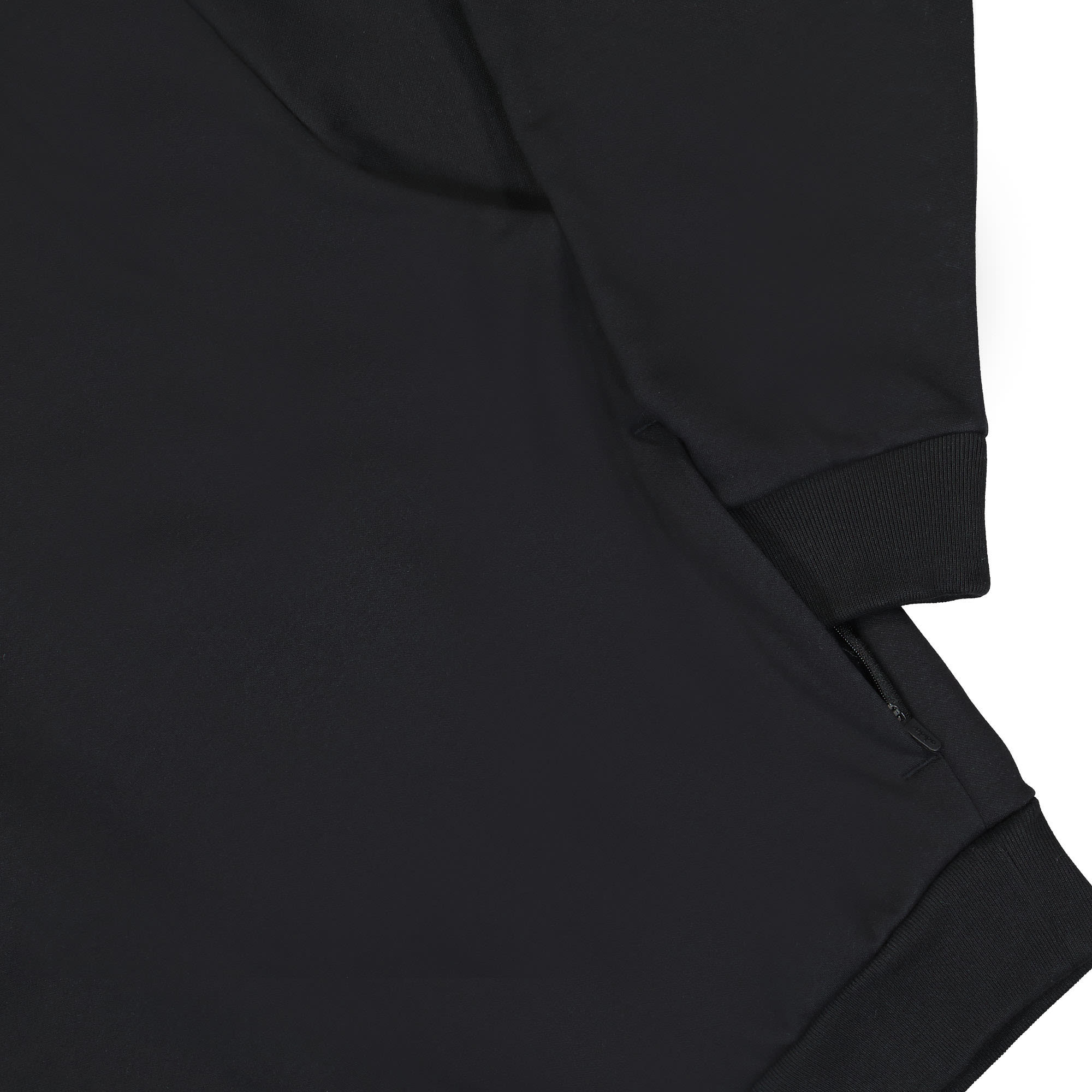 adidas One Basketball Fleece Crew Black / Talc Sweatshirts Detailfoto | Overkill