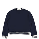 adidas SPORTY & RICH x adidas W Neck Crew Sweater Legend Ink Sweatshirts Material | Overkill