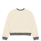adidas SPORTY & RICH x adidas W Neck Crew Sweater Crew White Sweatshirts Material | Overkill