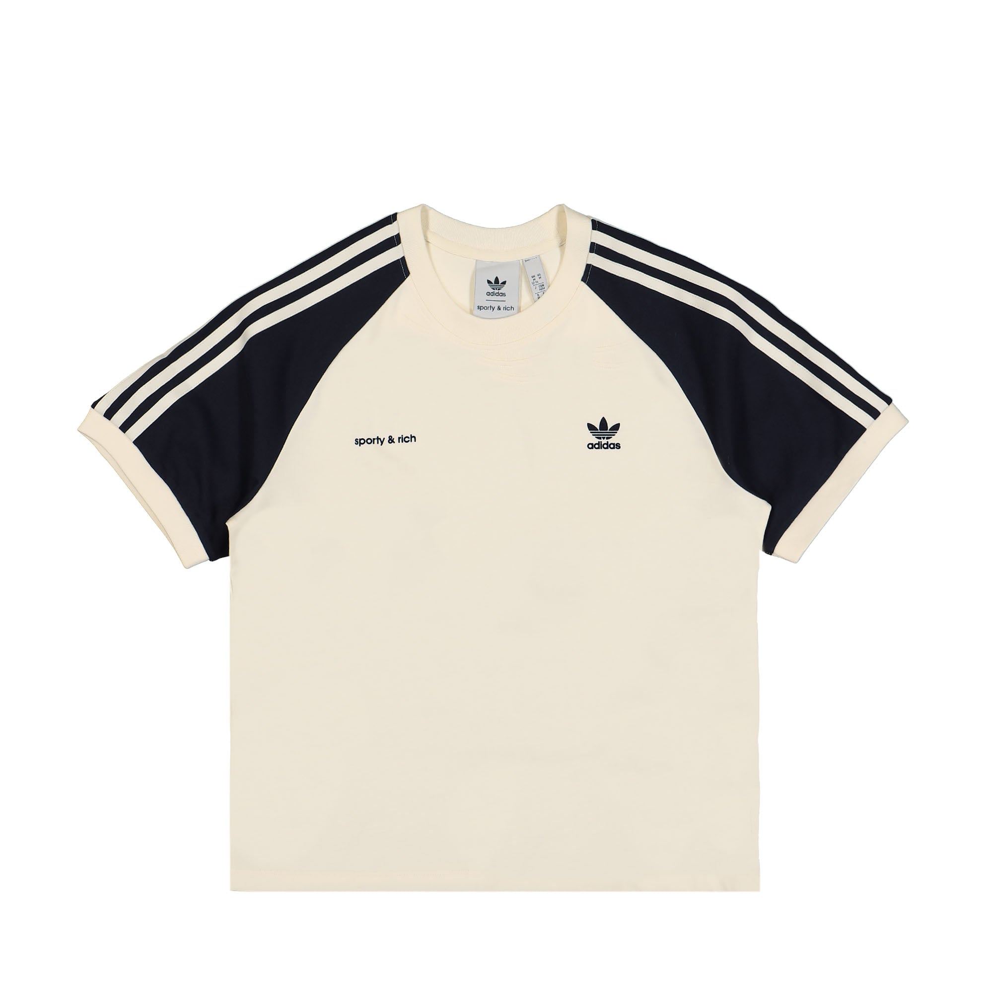 adidas SPORTY & RICH x adidas W Tee Crew White T-Shirts IN5251 | Overkill