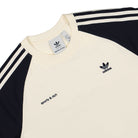 adidas SPORTY & RICH x adidas W Tee Crew White T-Shirts Close-up | Overkill
