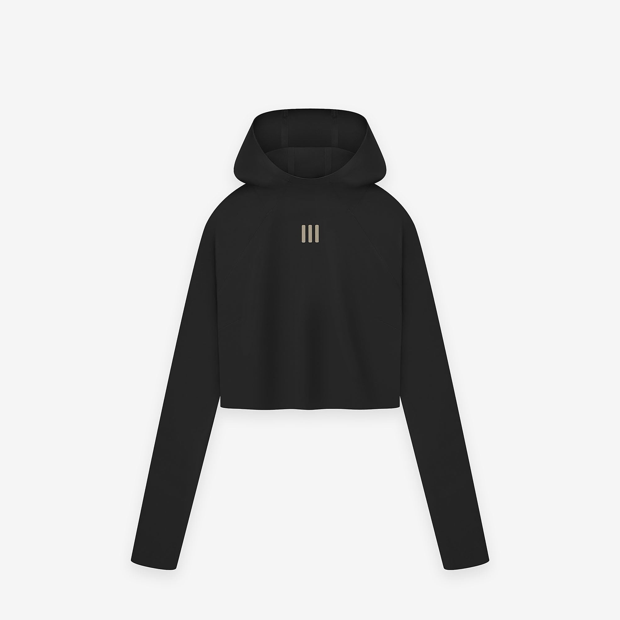 adidas Fear of God Athletics x adidas Crop Hoodie Black Hoodies IN5899 | Overkill