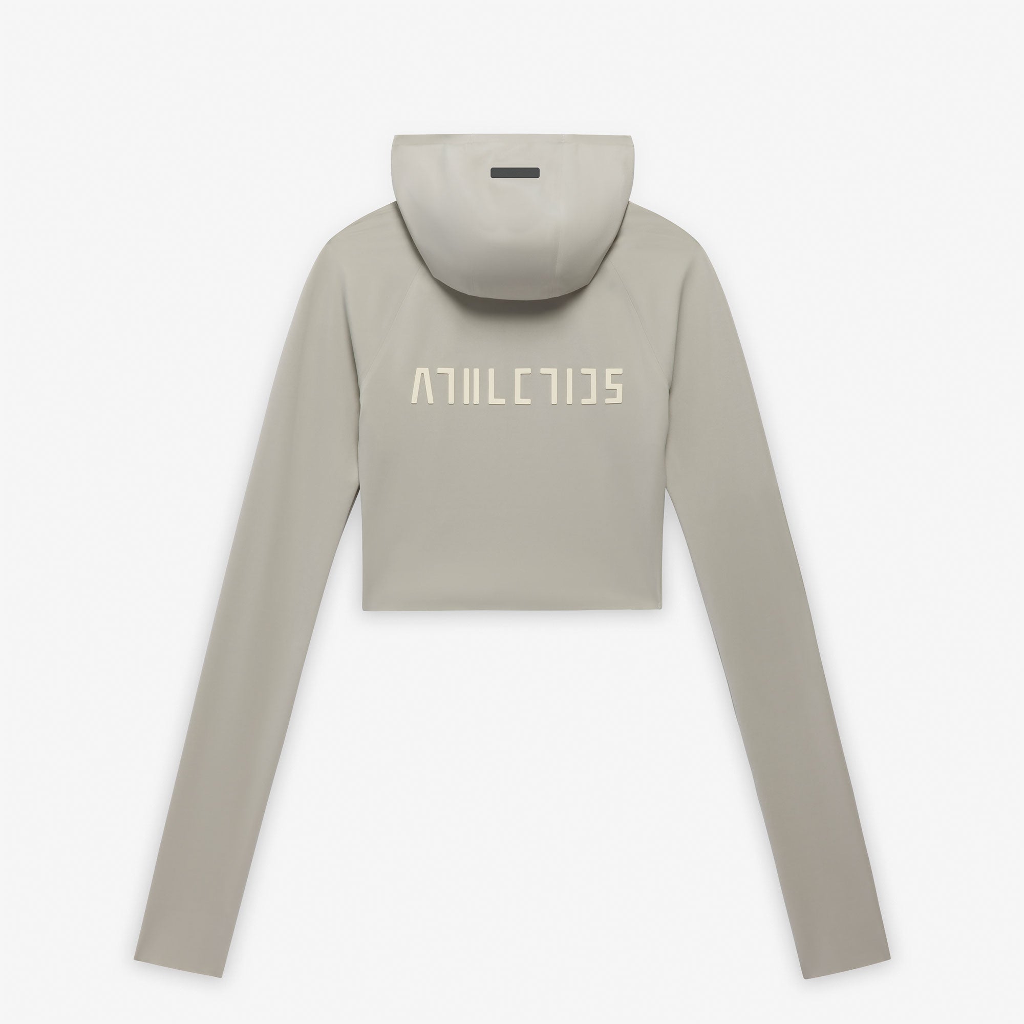 Clearance Adidas Grey Cropped Adidas Hoodie Fear Of God Athletics
