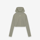 adidas Fear of God Athletics x adidas Crop Hoodie Clay Hoodies IN5904 | Overkill