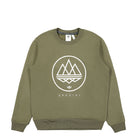 adidas Modtrefoil Crew SPZL Olive Strata Sweatshirts IN6756 | Overkill