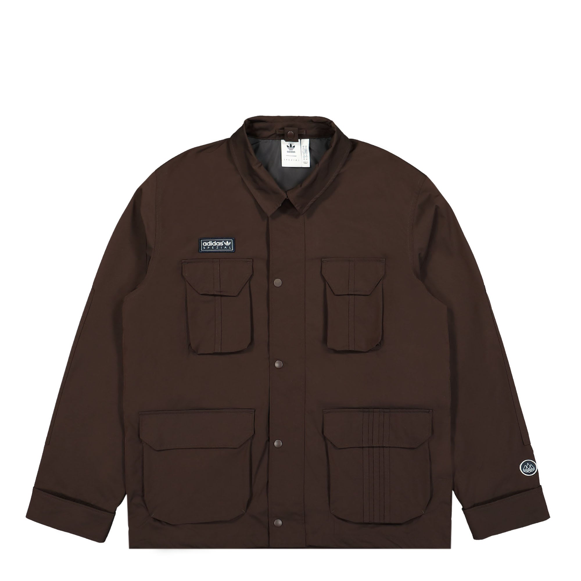 adidas Haslingden Jacket SPZL Dark Brown Jackets IN6760 | Overkill