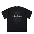 adidas Korn x adidas Graphic T-Shirt Carbon T-Shirts Close-up | Overkill