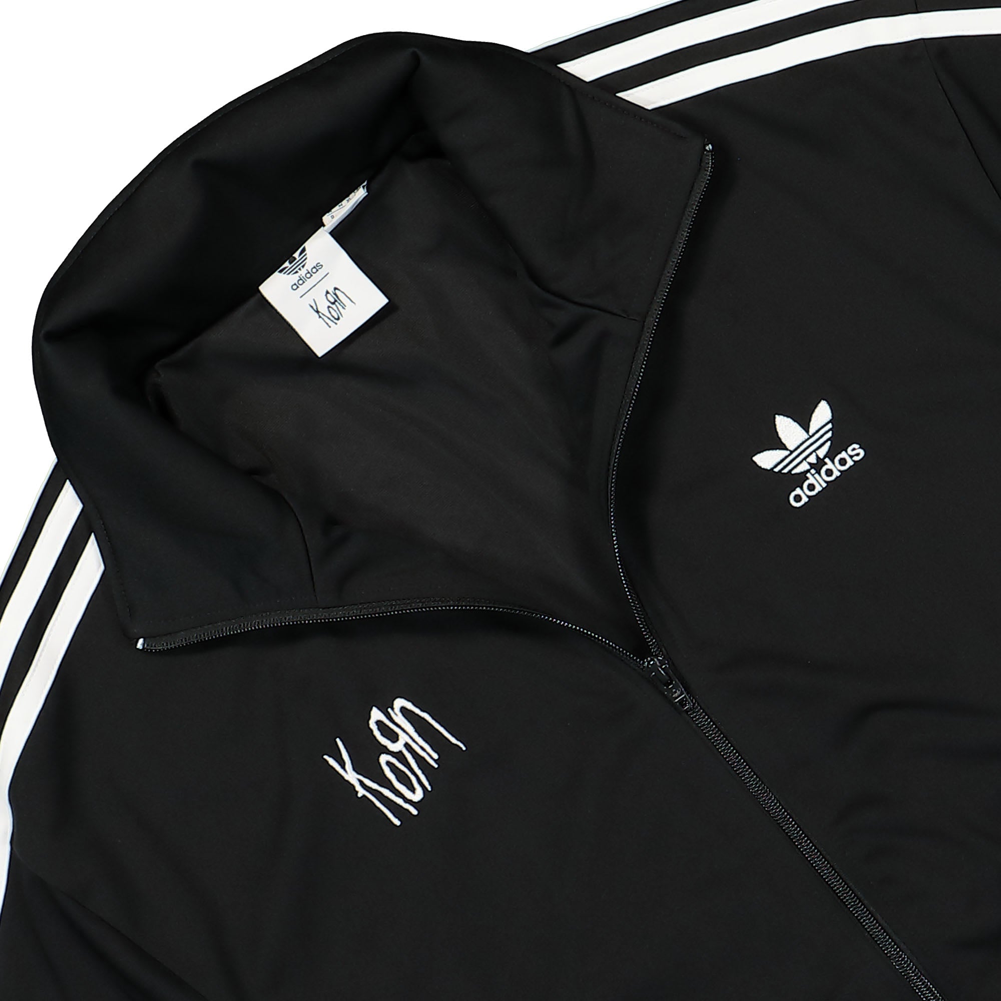adidas Korn x adidas Track Top Black Track Jackets Material | Overkill