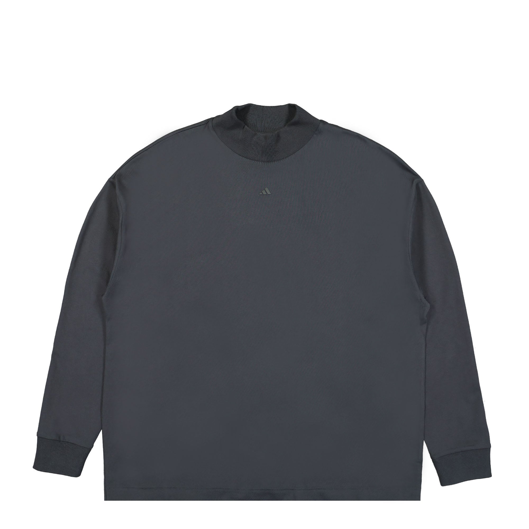 adidas One Basketball Cotton Longsleeve Tee Carbon Longsleeves IN9561 | Overkill