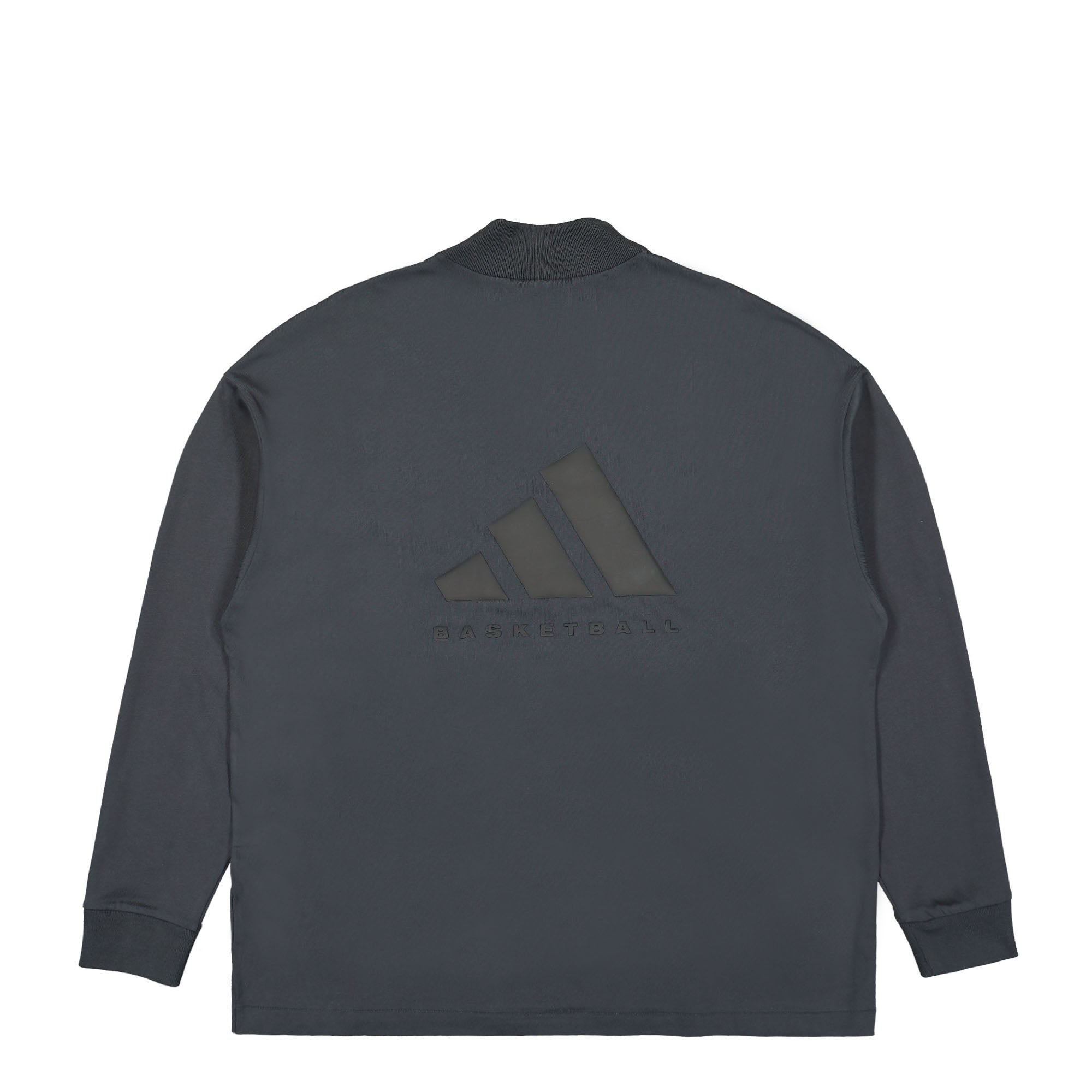 adidas One Basketball Cotton Longsleeve Tee Carbon Longsleeves Material | Overkill