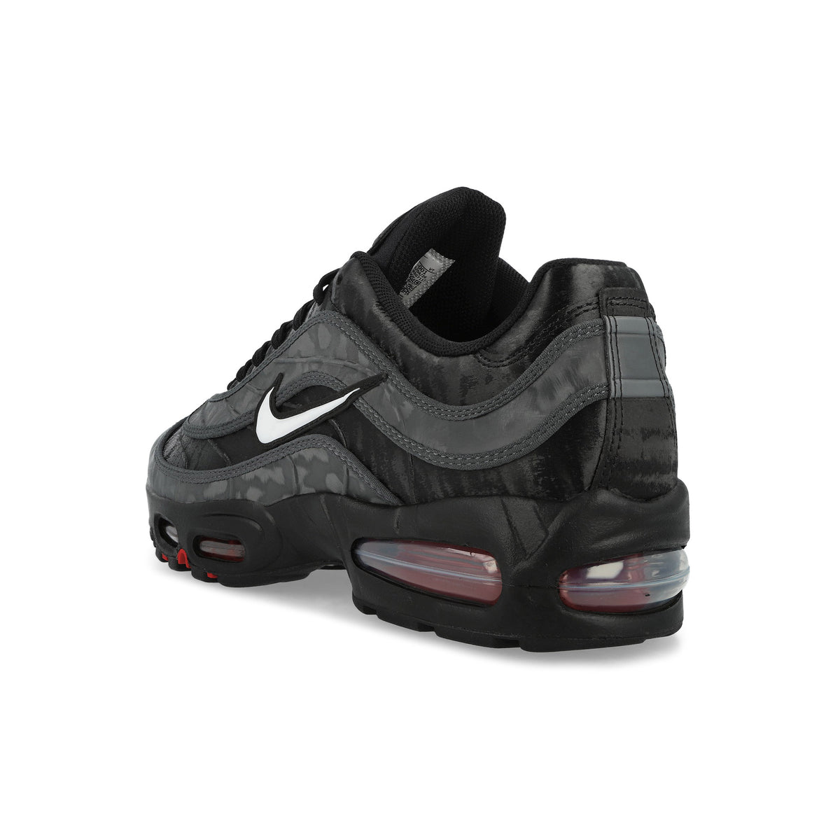 Nike Air Max Joga Bonito Black / White - University Red - Dark Smoke Grey Sneaker IO1753 001 Material | Overkill
