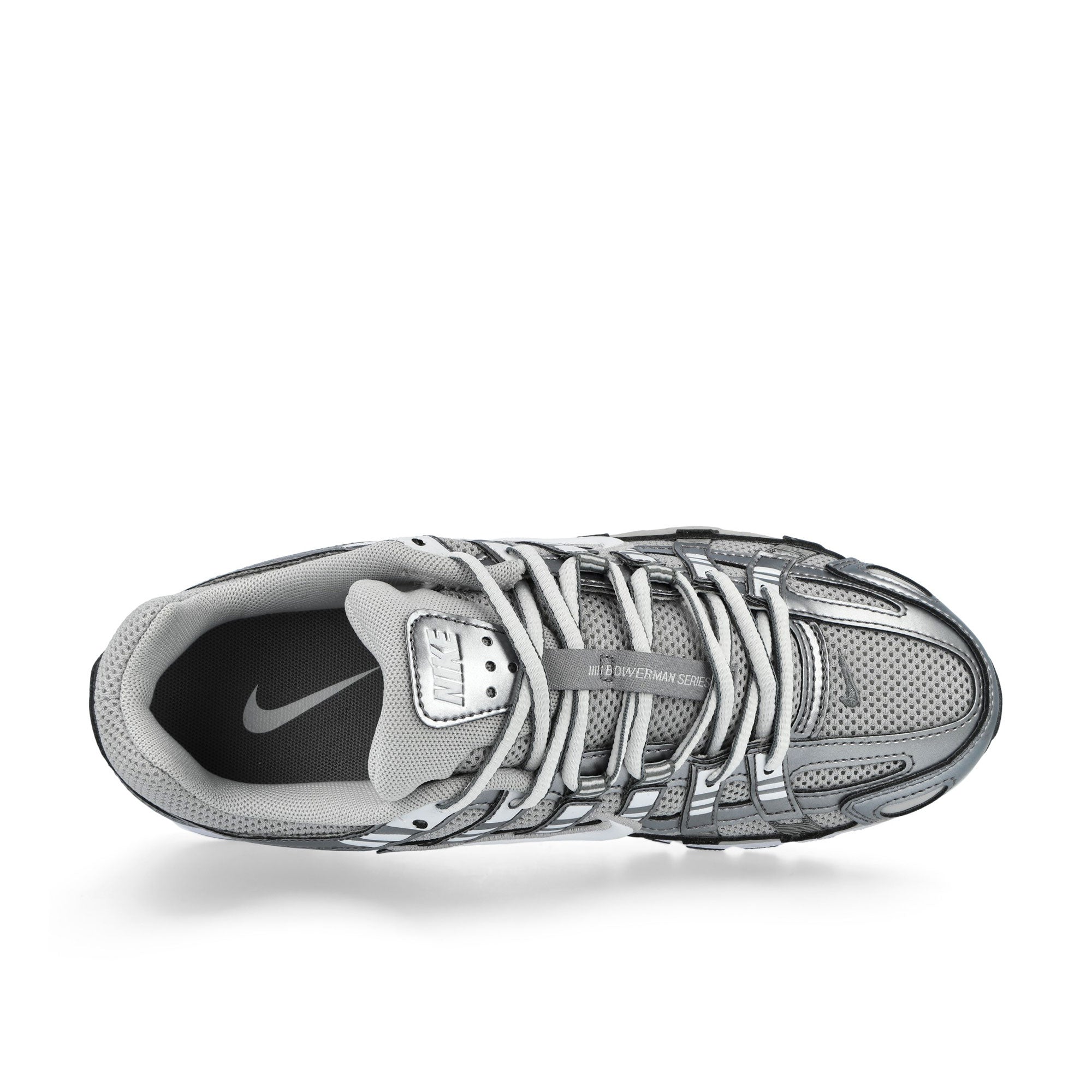 Nike W P-6000 Grey Fog / White - Metallic Cool Grey - Cool Grey Low Top Sneakers IO3496 001 Detailfoto | Overkill
