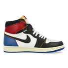 Fragment x Union x Air Jordan 1 Retro High OG SP Black / White - Varsity Red - Sport Royal High Top Sneakers IO7847 002 Silhouette | Overkill
