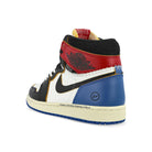 Fragment x Union x Air Jordan 1 Retro High OG SP Black / White - Varsity Red - Sport Royal High Top Sneakers IO7847 002 Material | Overkill
