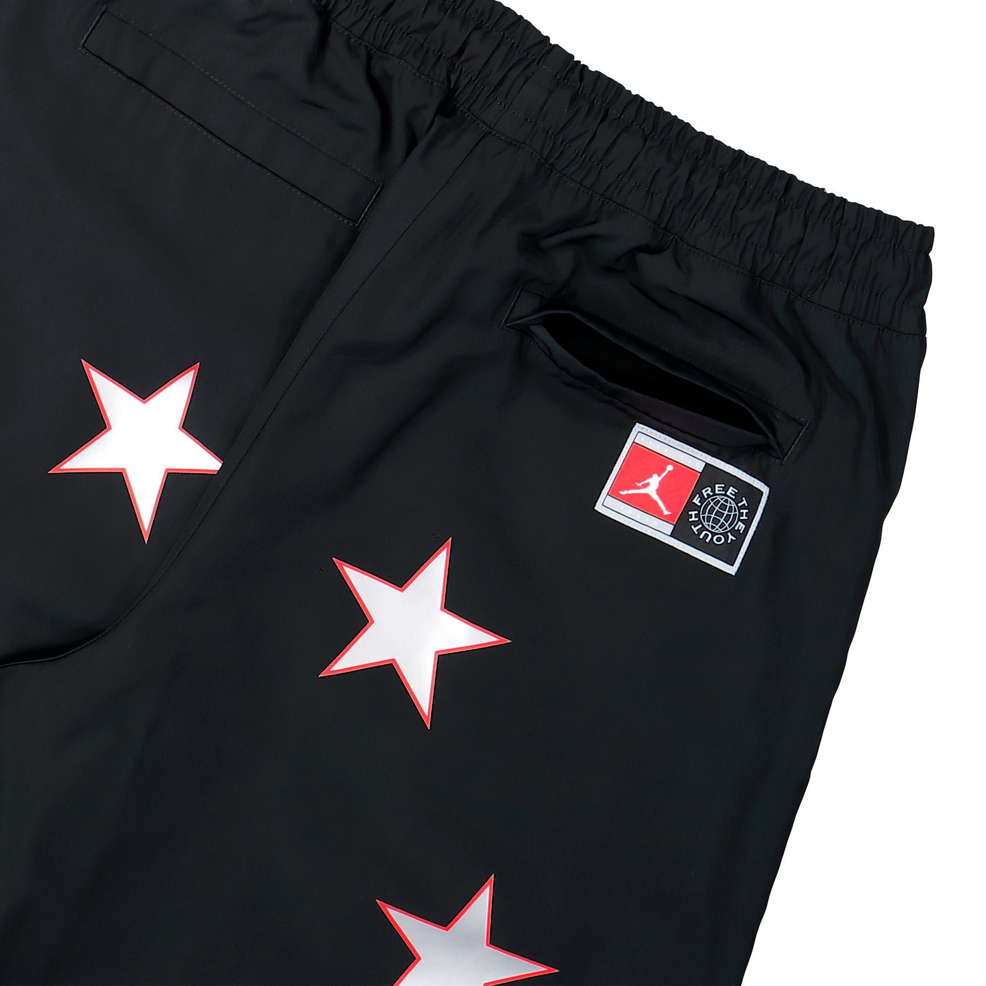 Jordan FTY Track Pant Black / Light Crimson Sweat & Track Pants IQ6227 010 Detail View 2 | Overkill
