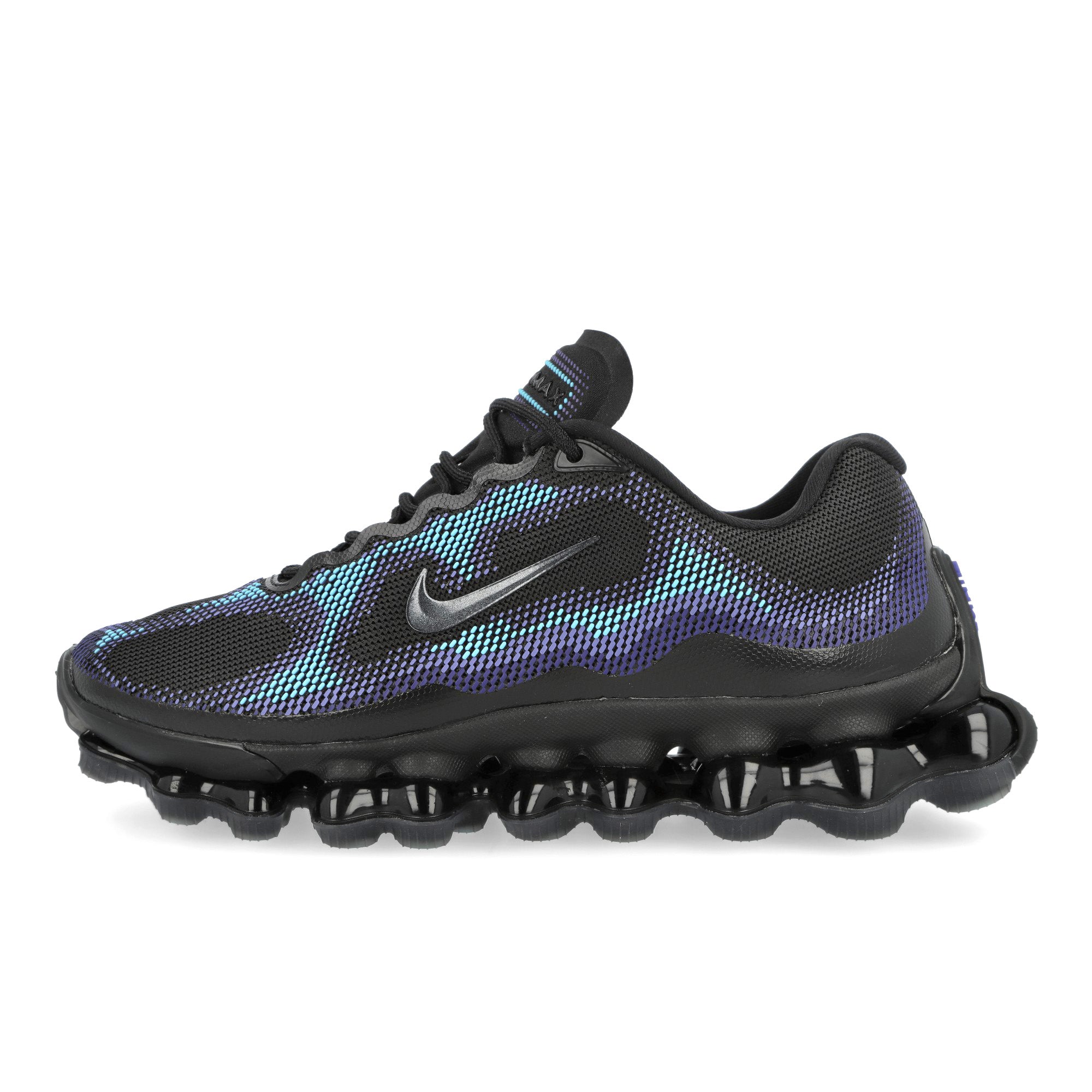Nike Air Liquid Max Black / Black - Radiant Blue - Saphir Low Top Sneakers IQ7634 004 | Overkill
