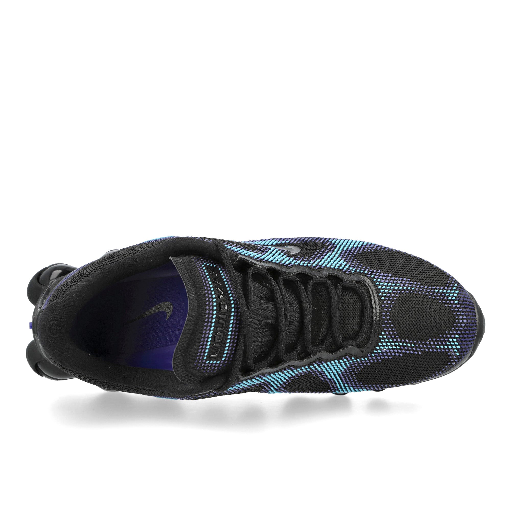 Nike Air Liquid Max Black / Black - Radiant Blue - Saphir Low Top Sneakers IQ7634 004 Detailfoto | Overkill
