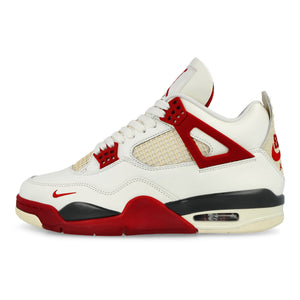 BIKE AIR x Nigel Sylvester x Air Jordan 4 Retro SP Sail / Cinnabar - Anthracite - Muslin Mid Top Sneakers IQ8055 100 | Overkill