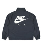 BIKE AIR x Nigel Sylvester x Air Jordan Half-Zip Jacket Anthracite / Sail Track Jacket IQ8150 060 Close-up | Overkill
