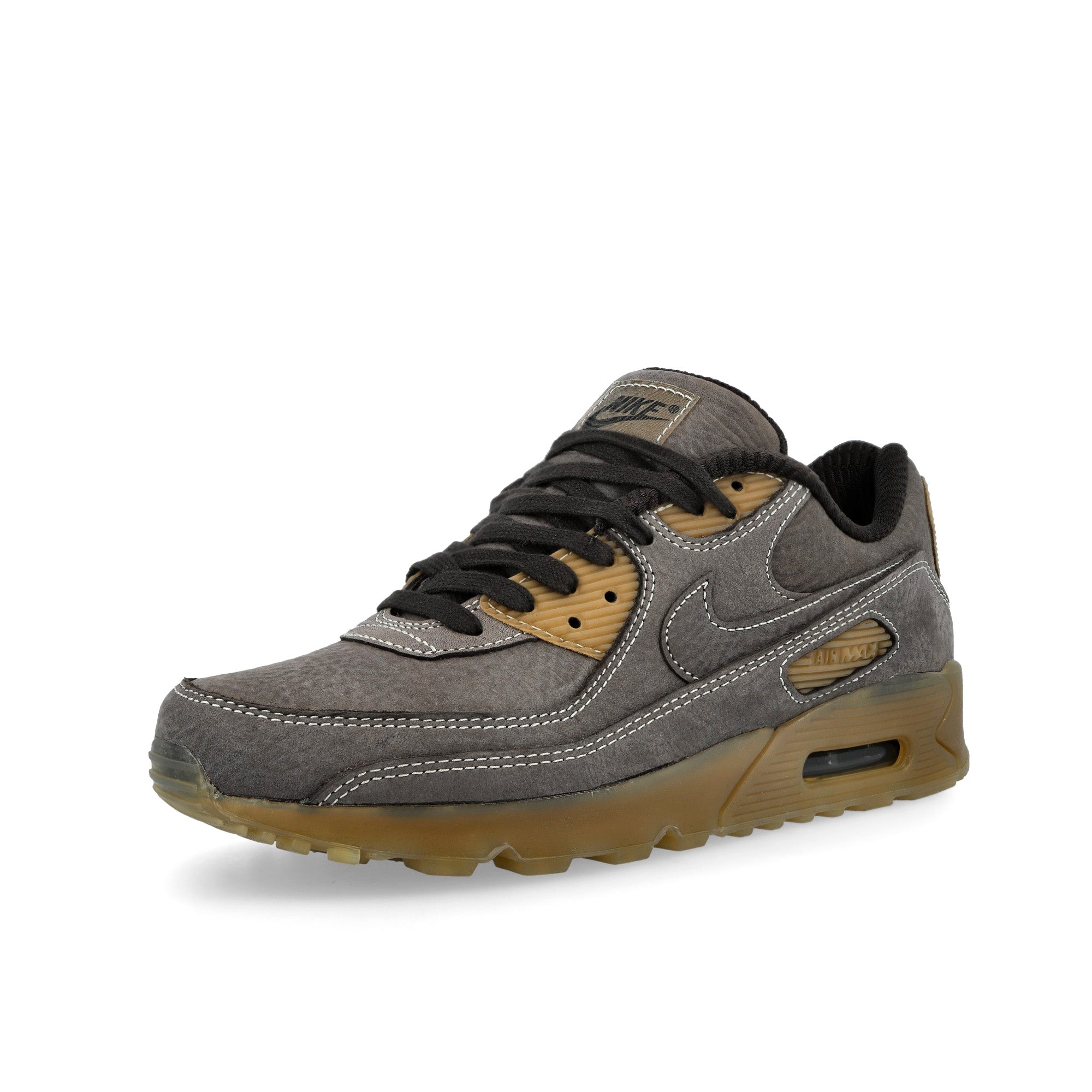 Nike Air Max 90 SP Shadow Brown / Shadow Brown - Buff Gum - Light Brown Low Top Sneakers IR1953 200 Material | Overkill
