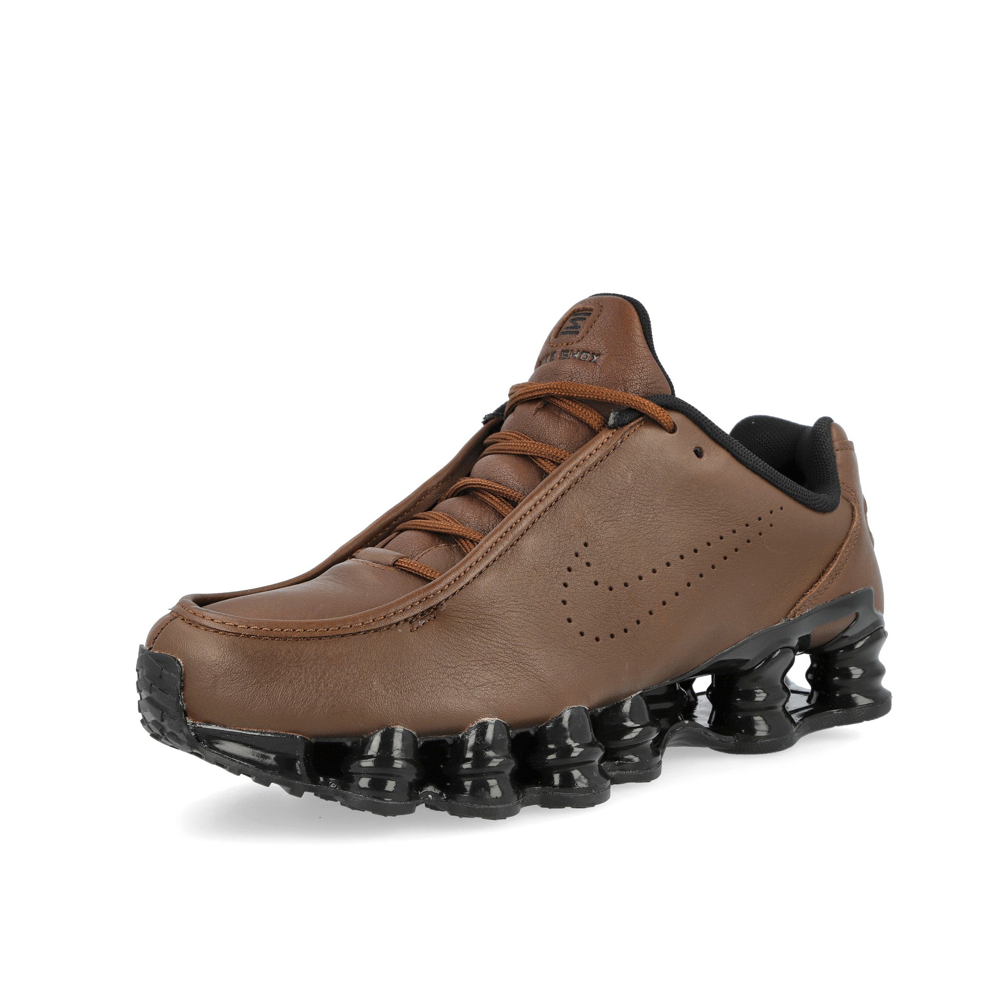 Nike Shox TL SE Cacao Wow / Cacao Wow - Black Low Top Sneakers IR2097 200 Close-up | Overkill
