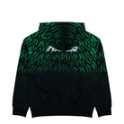 Slawn x Nike NFF Nigeria Fleece Hoodie Black / Poison Green / White Hoodies IR5219 010 Close-up | Overkill
