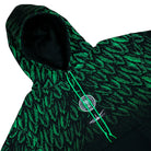 Slawn x Nike NFF Nigeria Fleece Hoodie Black / Poison Green / White Hoodies IR5219 010 Detailfoto | Overkill
