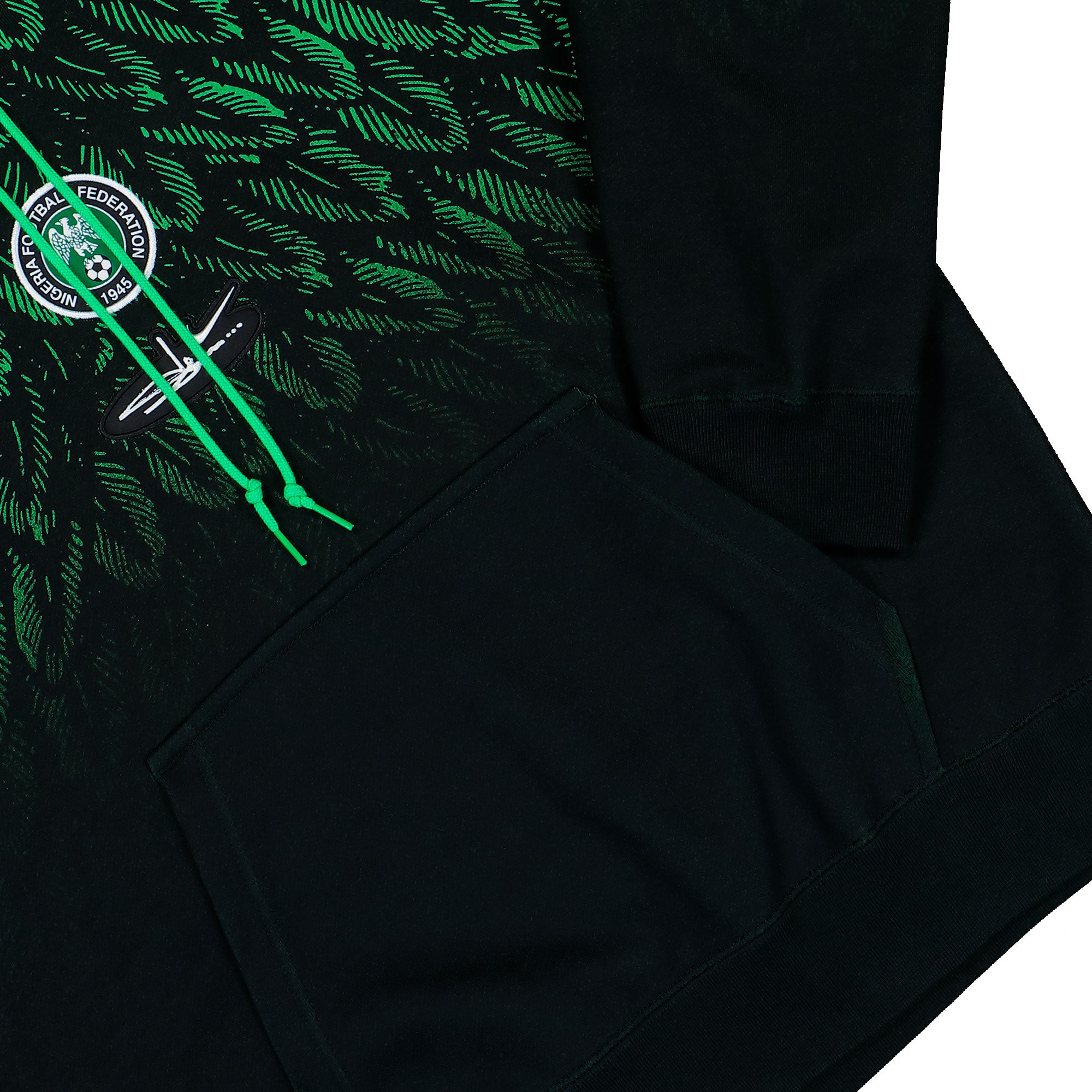 Slawn x Nike NFF Nigeria Fleece Hoodie IR5219 010 | OVERKILL