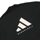 adidas One Basketball L/S Tee Black / Talk Longsleeves Detailfoto | Overkill