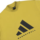 adidas One Basketball Jersey Tee Pulsar Olive T-Shirts Close-up | Overkill