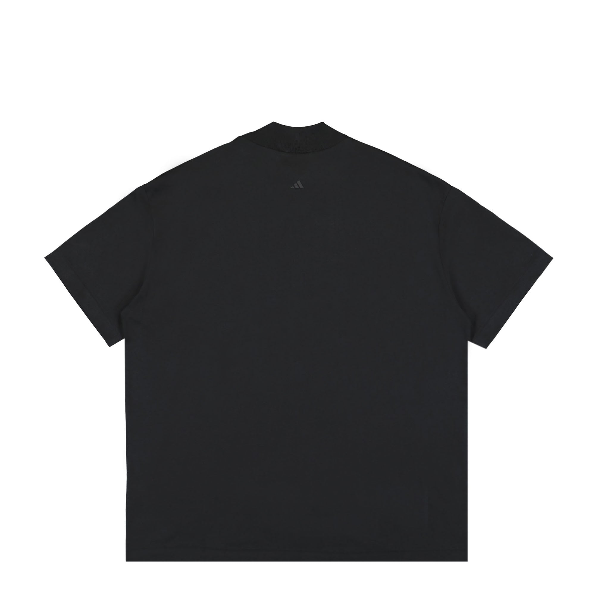adidas One Basketball Jersey Tee Black / Talc T-Shirts Material | Overkill