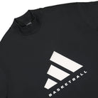 adidas One Basketball Jersey Tee Black / Talc T-Shirts Close-up | Overkill