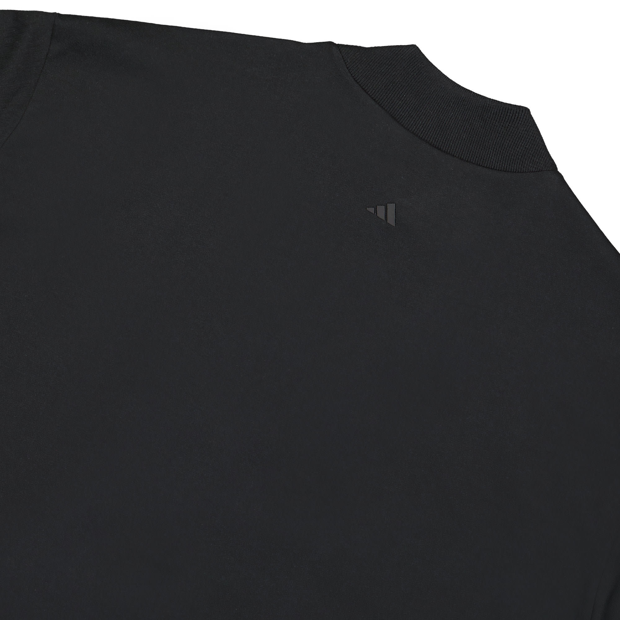 adidas One Basketball Jersey Tee Black / Talc T-Shirts Detailfoto | Overkill