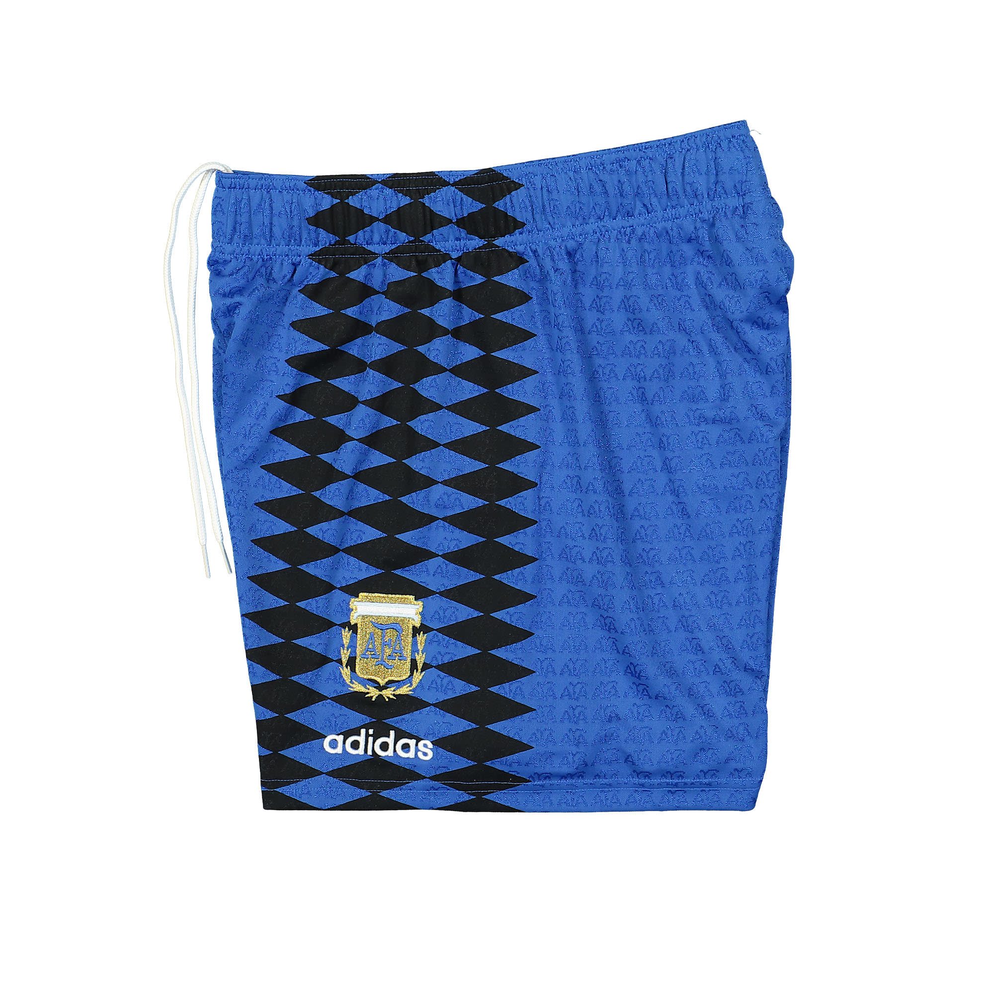adidas AFA Away Shorts 94 Blue Shorts Close-up | Overkill