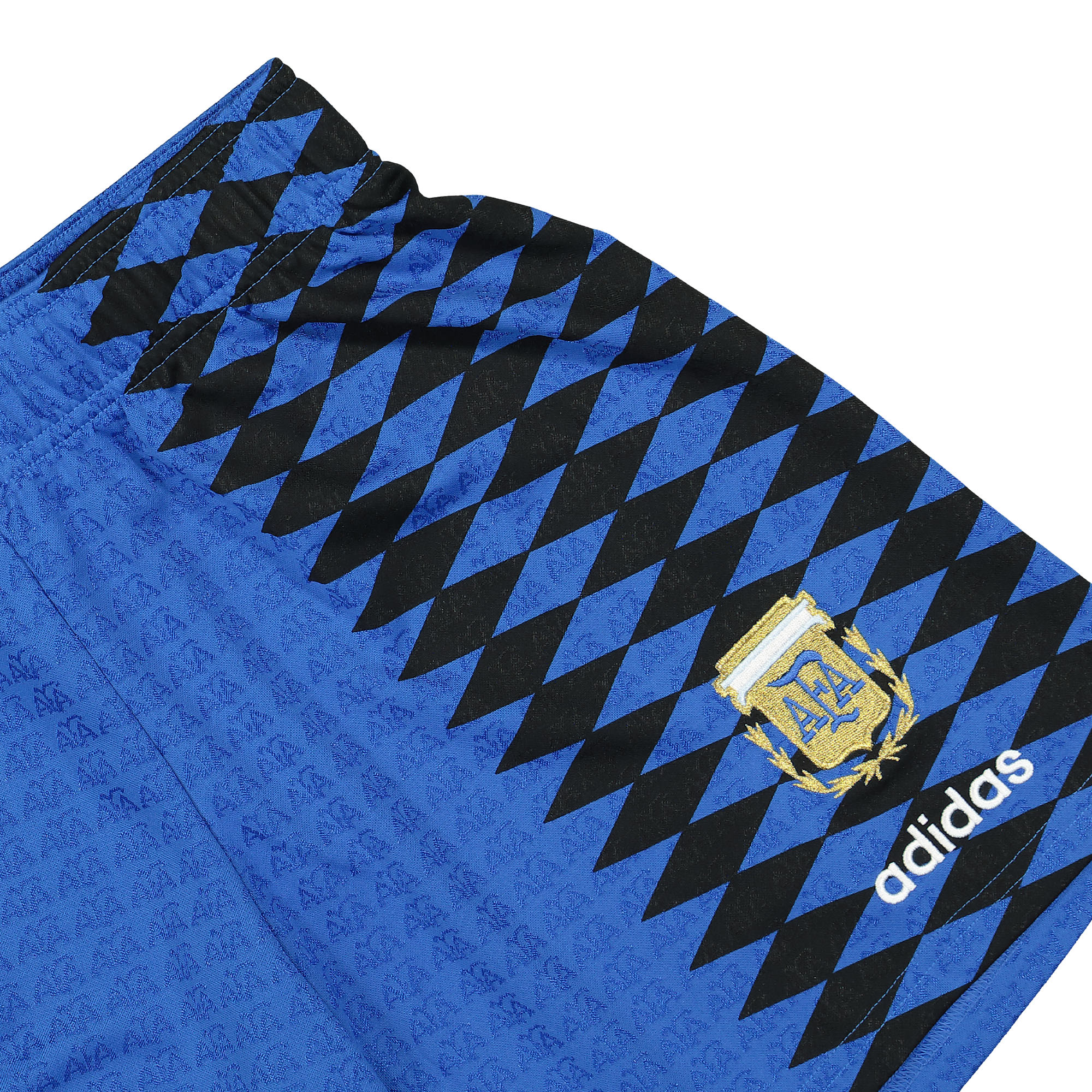 adidas AFA Away Shorts 94 Blue Shorts Detailfoto | Overkill
