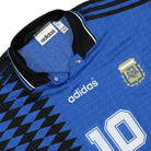 adidas AFA Away Jersey 94 Blue T-Shirts Close-up | Overkill
