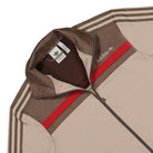 adidas Premium Tracktop Wonder Taupe / Earth Strata Track Jackets Close-up | Overkill