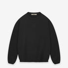 adidas Fear of God Athletics x adidas Crew Black Sweatshirts IS6173 | Overkill