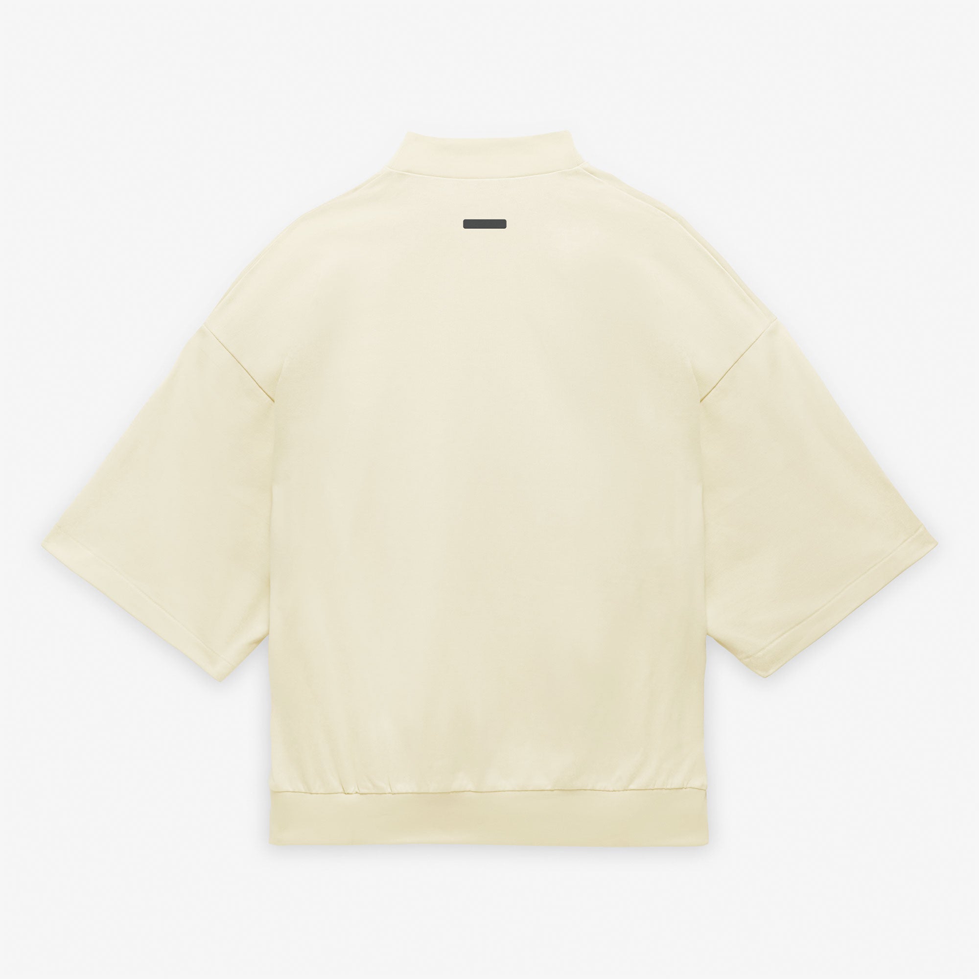 adidas 3/4 Mock T-Shirt Pale Yellow T-Shirts Close-up | Overkill