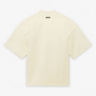 adidas V-Neck T-Shirt Pale Yellow / Pale Yellow T-Shirts Close-up | Overkill