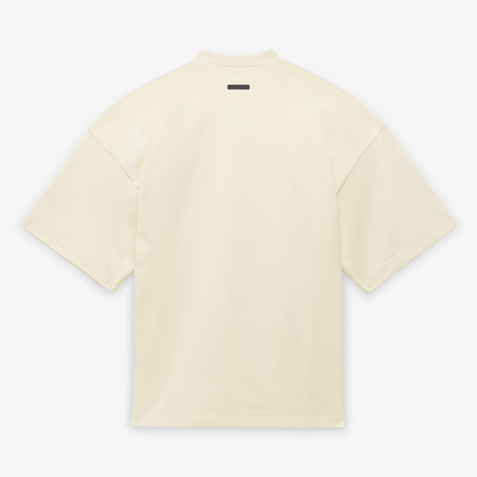 adidas V-Neck T-Shirt Pale Yellow / Pale Yellow T-Shirts Close-up | Overkill