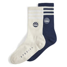 adidas Mod Trefoil 2 Pack Socks SPZL Night Navy / Wonder White Socks IT4243 | Overkill
