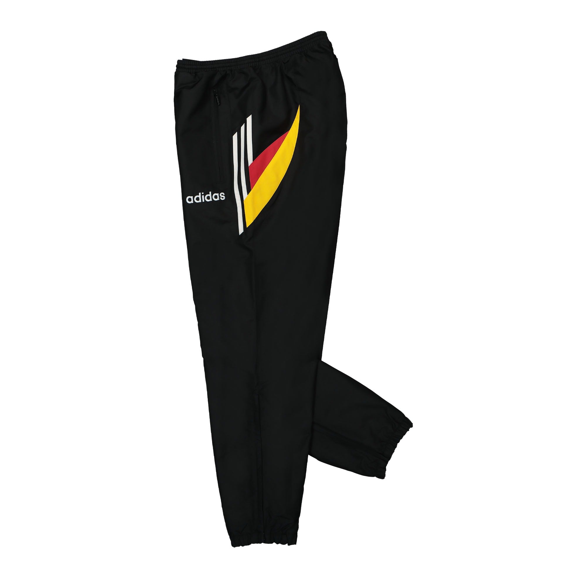 adidas DFB Woven Trackpant 96 Black / White Sweat & Track Pants Close-up | Overkill