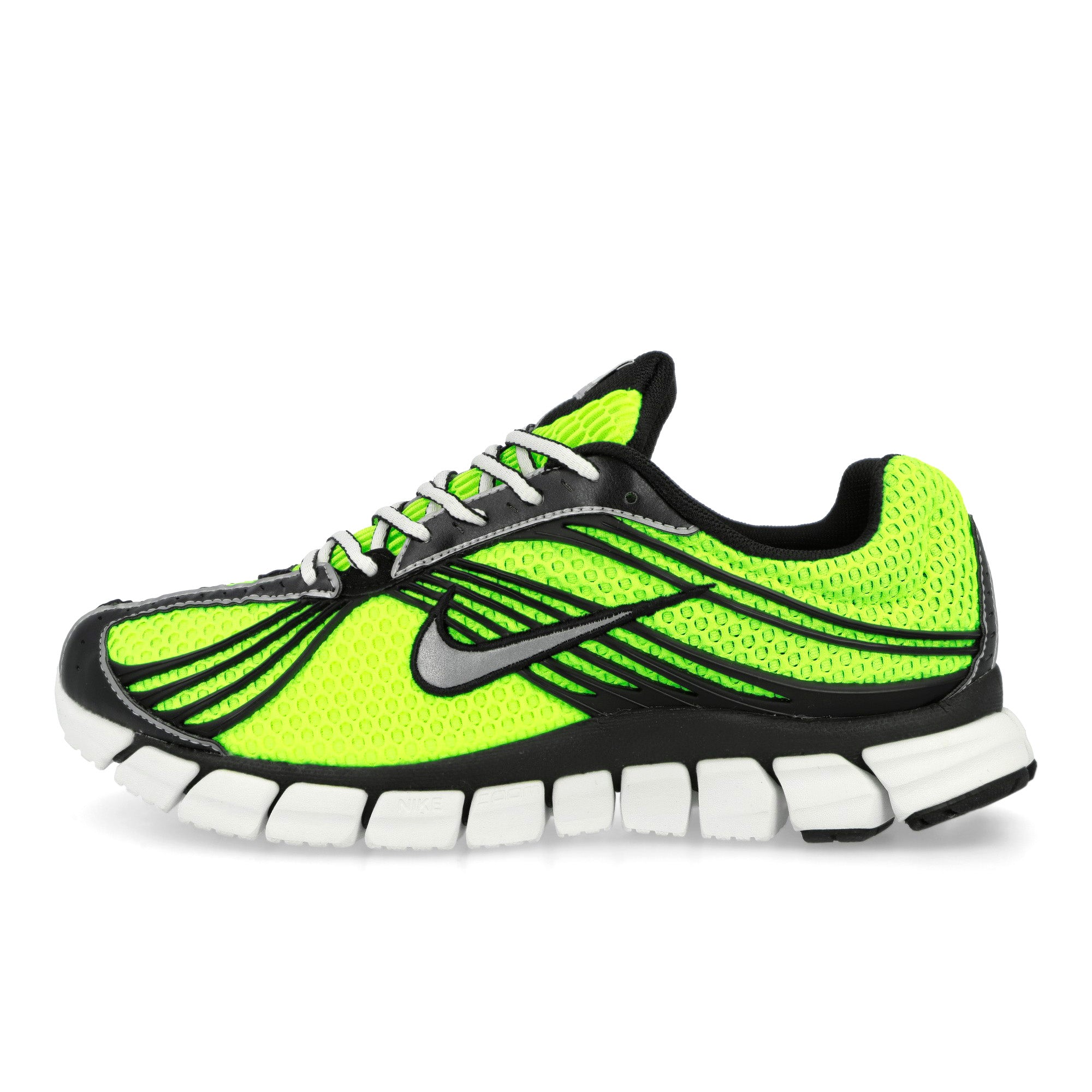Nike Zoom Skylon 11 Volt / Metallic Silver - Black - Light Smoke Grey Low Top Sneakers IU1869 700 | Overkill
