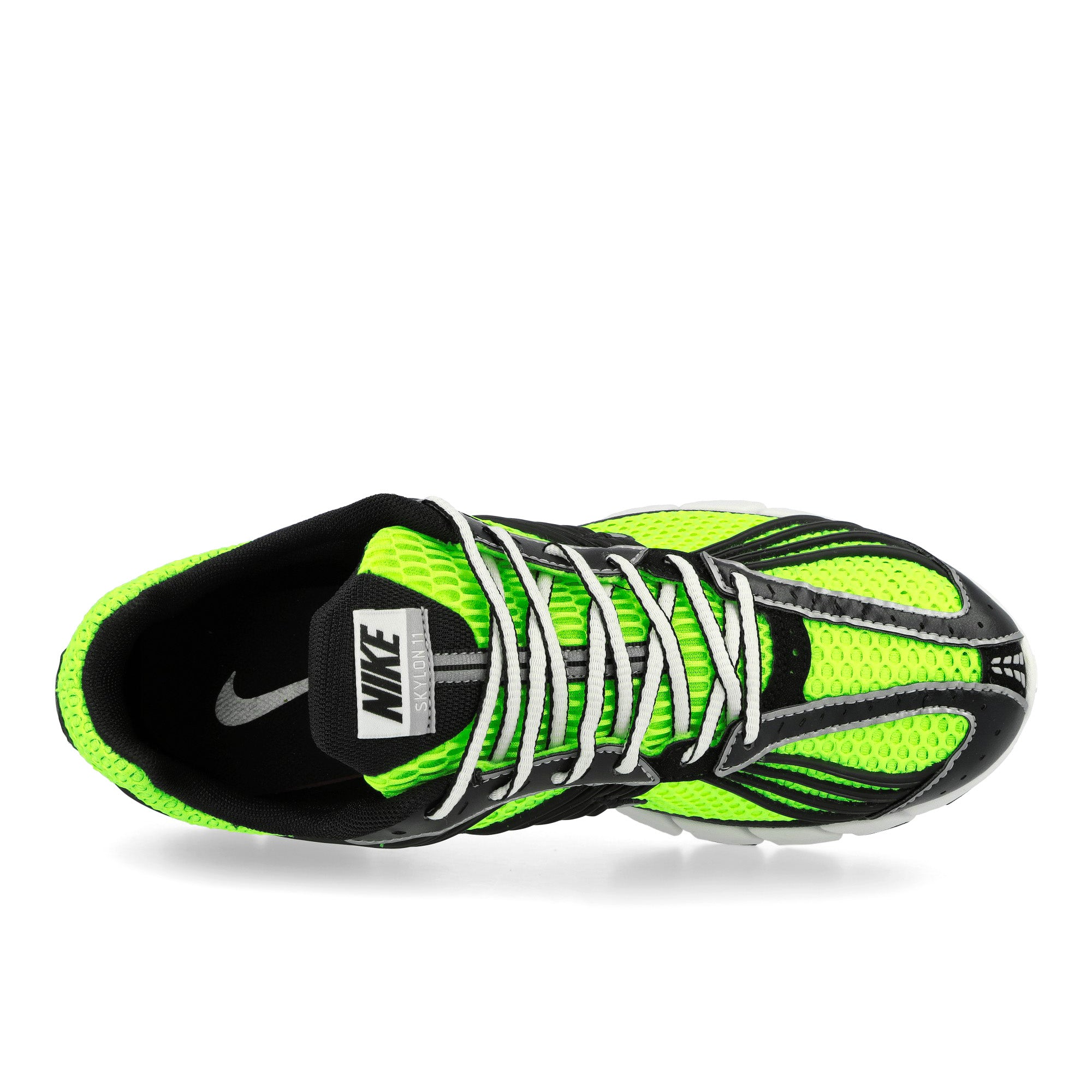 Nike Zoom Skylon 11 Volt / Metallic Silver - Black - Light Smoke Grey Low Top Sneakers IU1869 700 Detailfoto | Overkill
