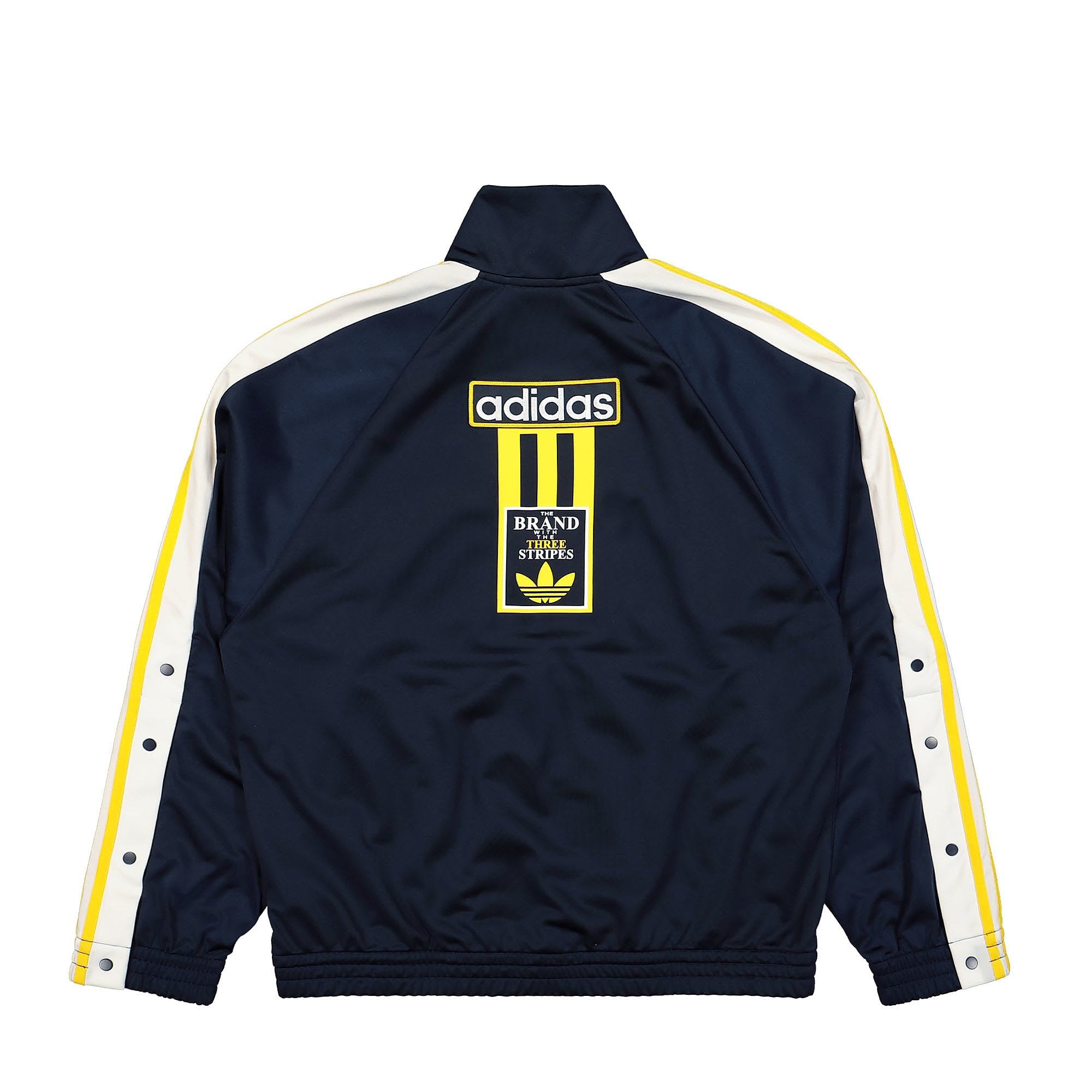 adidas Adibreak Track Top Night Indigo / White / Bold Gold Track Jackets Close-up | Overkill