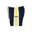 adidas Adibreak Short Night Indigo / White / Bold Gold Shorts Close-up | Overkill