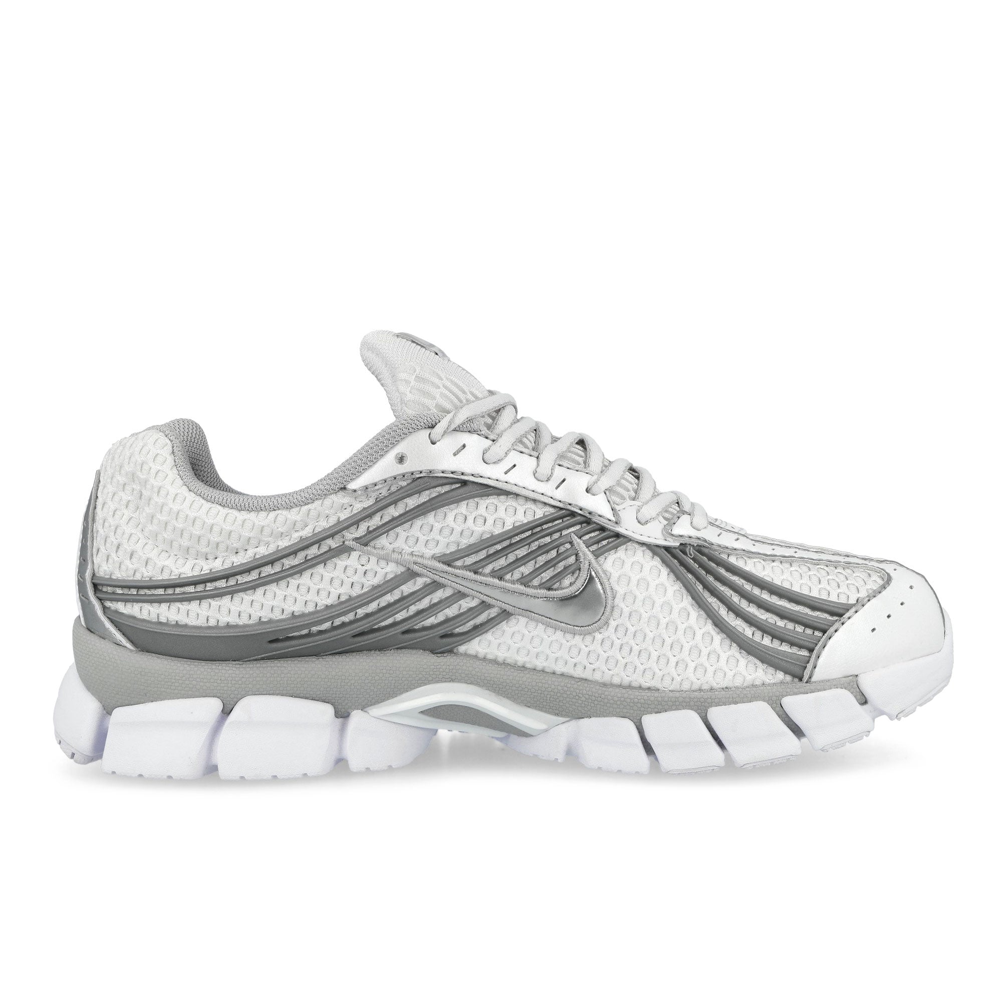 Nike Zoom Skylon 11 White / Metallic Silver - Grey Fog Low Top Sneakers IU7360 103 Silhouette | Overkill