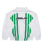 Slawn x Nike NFF Nigeria Lightweight Track Jacket White / Black Track Jackets IU7644 100 Close-up | Overkill
