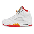 Air Jordan 5 Retro White / Sunset - Fire Red High Top Sneakers IV5678 102 | Overkill